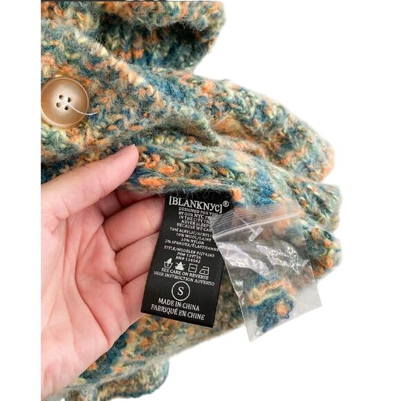 $98 MSRP - Blank NYC Beloved Promise Chunky Knit Cardigan - Sz S - NWT - Picture 5 of 5